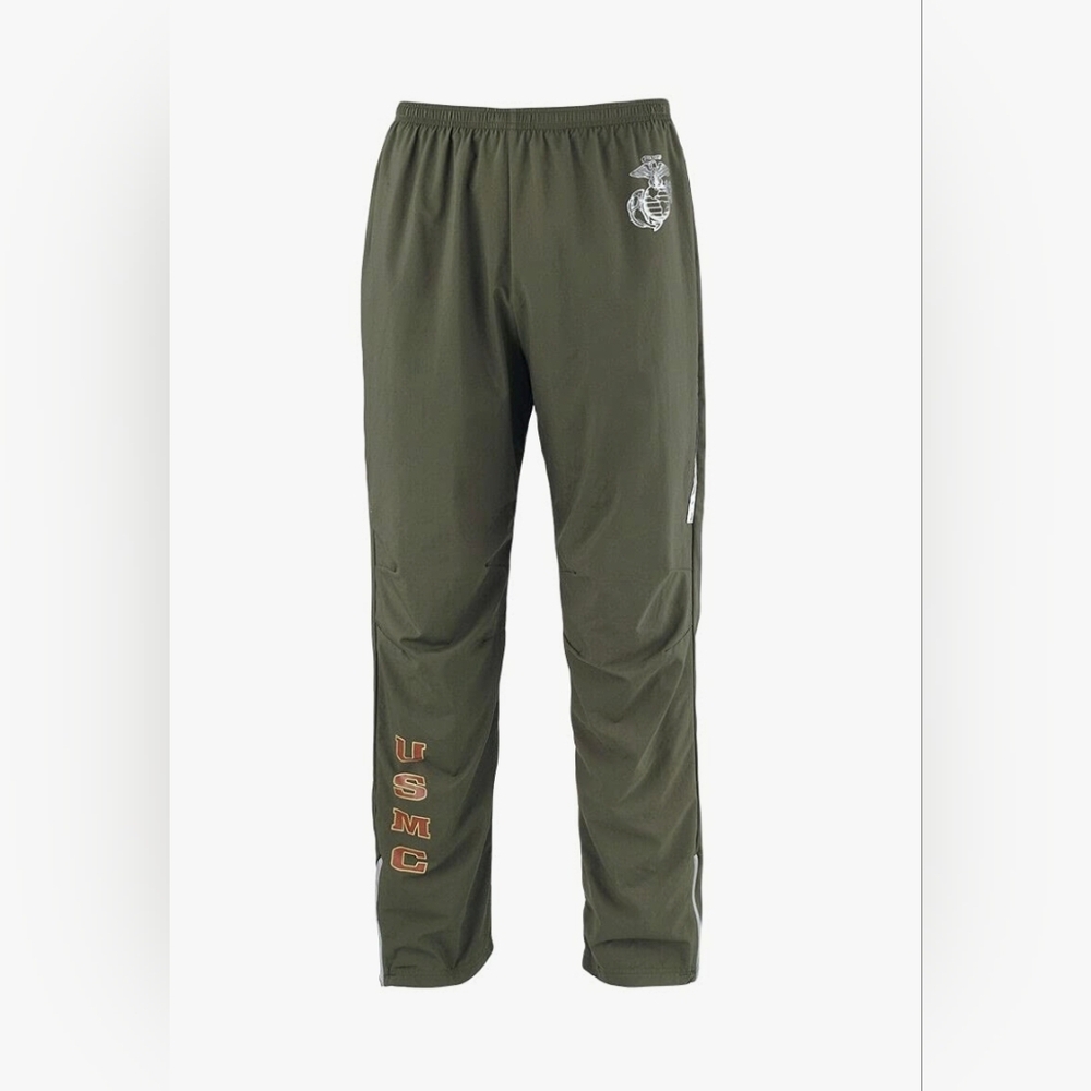 New Balance USMC Green Lightweight and Water Resistant Pants, Medium Long - EUC